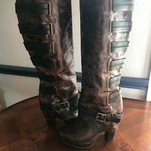 Jessica Simpson heel boots
